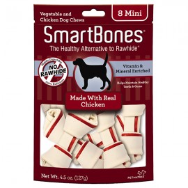 SMART BONES   迷你潔齒骨  2.5"  (雞肉味 8支) SMART BONES   迷你潔齒骨  2.5"  (雞肉味 8支)